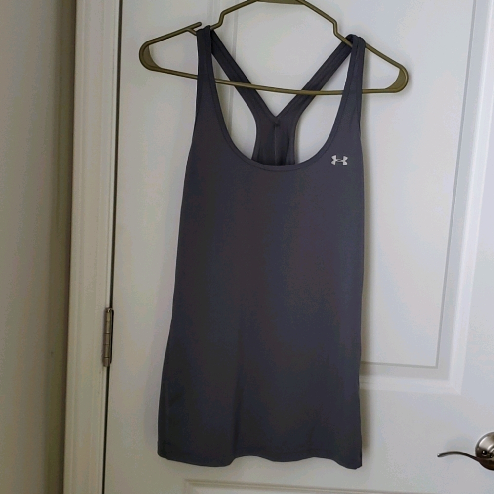 Gray Under Armour Tank